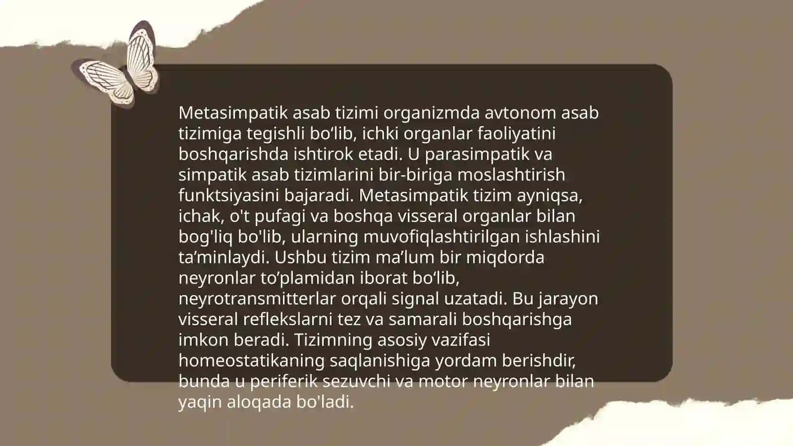 Metasimpatik asab tizimi 4