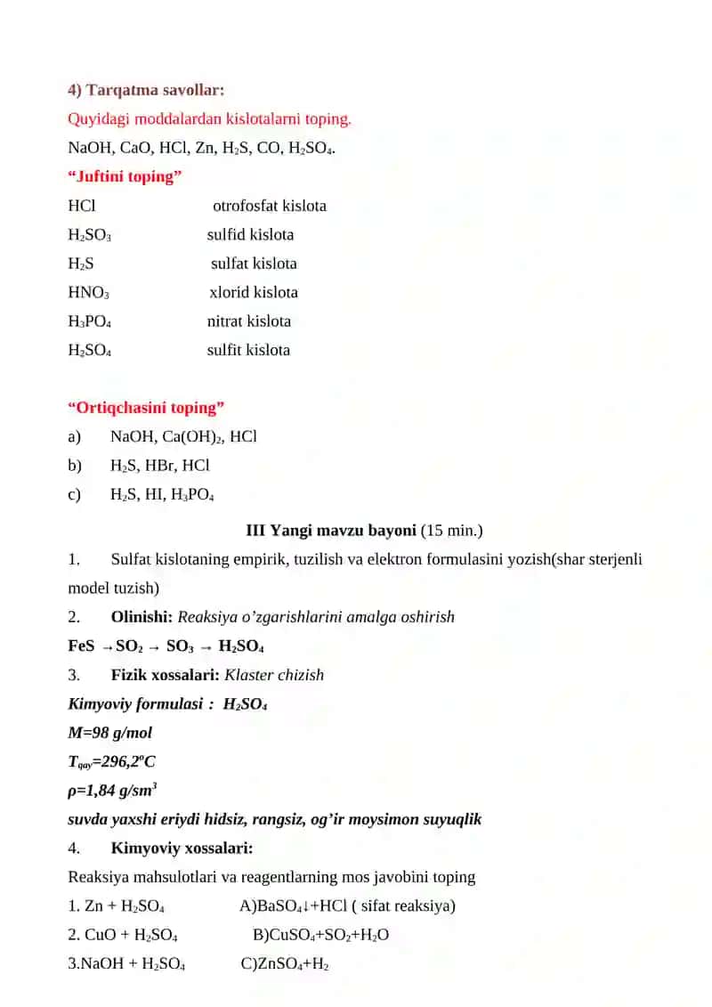 Sulfat kislota 4