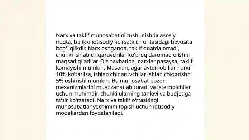 Talab va taklif tahlili asoslari 4