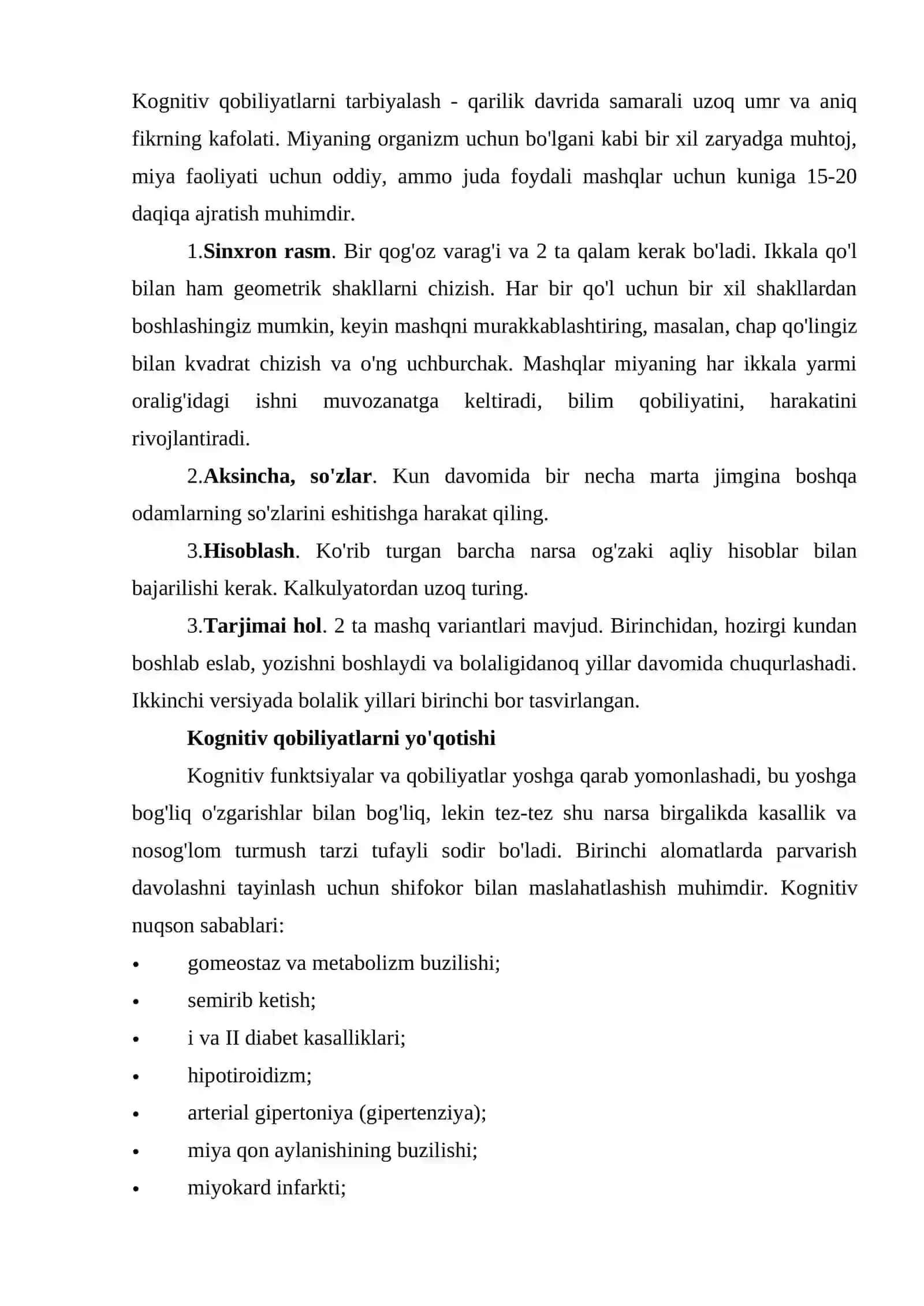 KOGNITIV JARAYONLARNING SHAKLLANISHI 4