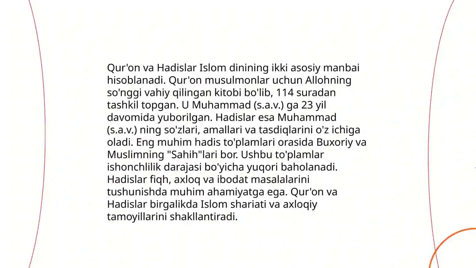 Islom dini haqida toliq malumot 4