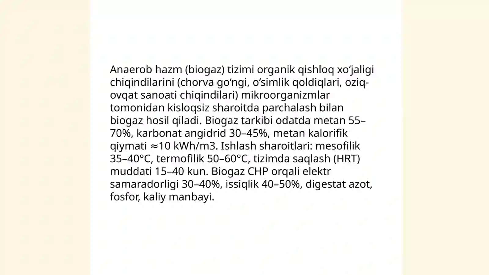 Qishloq xoʻjaligi chiqindilarini qayta ishlash va yangi mahsulotlar olish 4