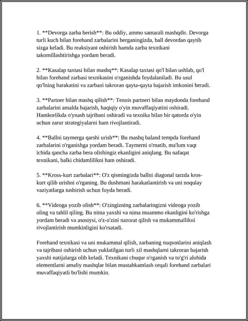 ULKEN TENNIS TEXNIKASI HAM TAKTIKASIN KORSETIW 4