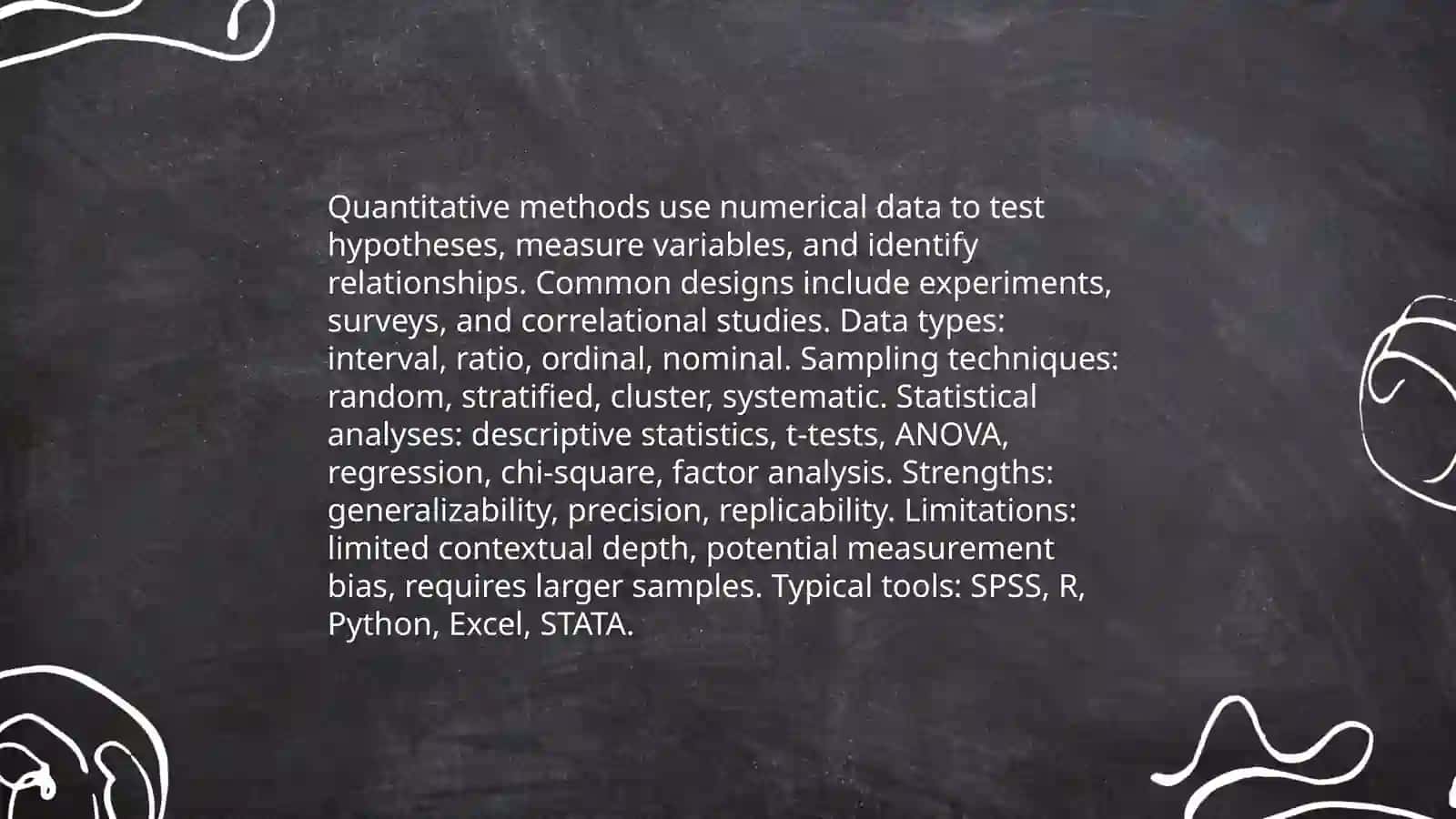 Qualitative methods 4