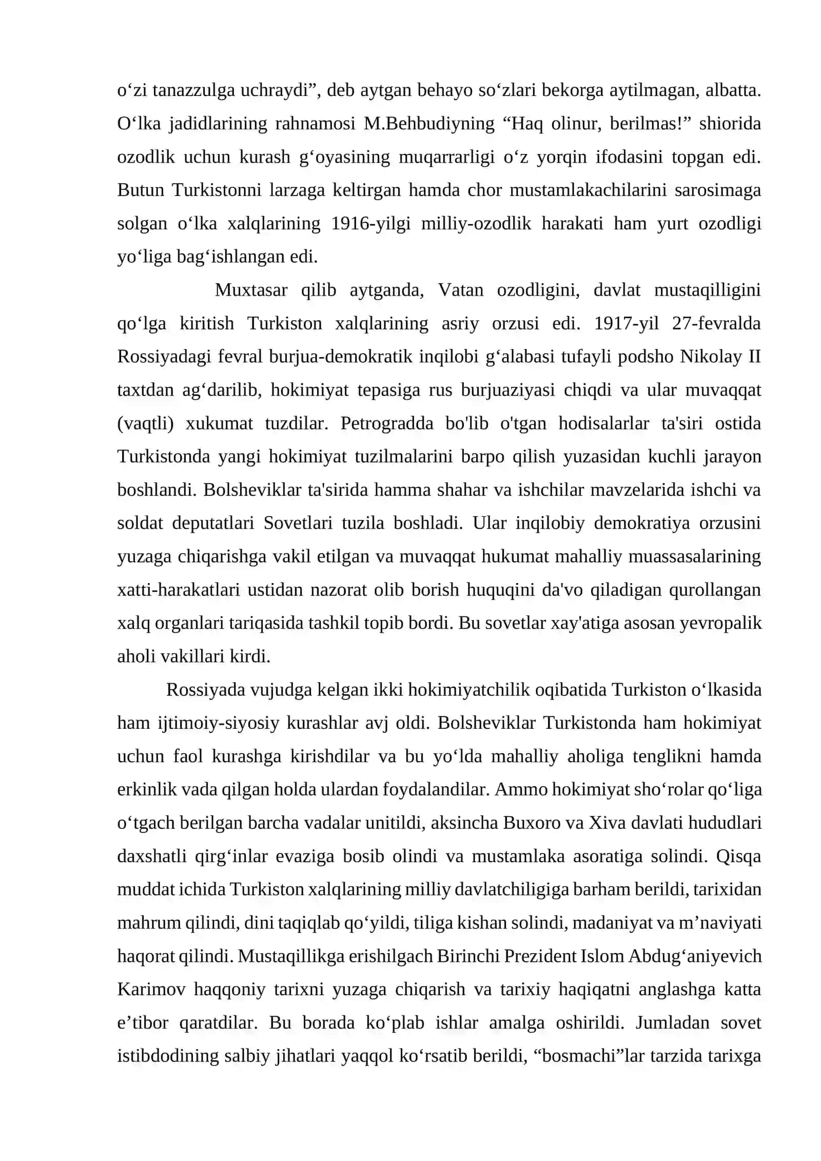 Turkistonda 1917-yil siyosiy jarayonlarda 4