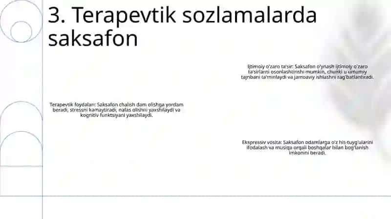 Shaxslararo muloqotda saksafon 4