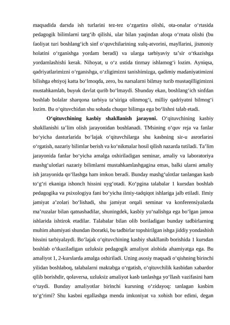 Boshlang‘ich sinf o‘qituvchisi 4