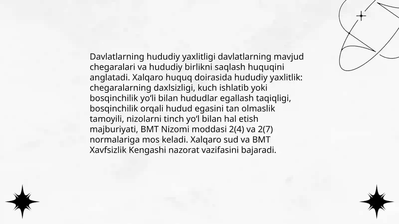 Xalqaro ommaviy huquqning asosiy prinsiplarilari 4