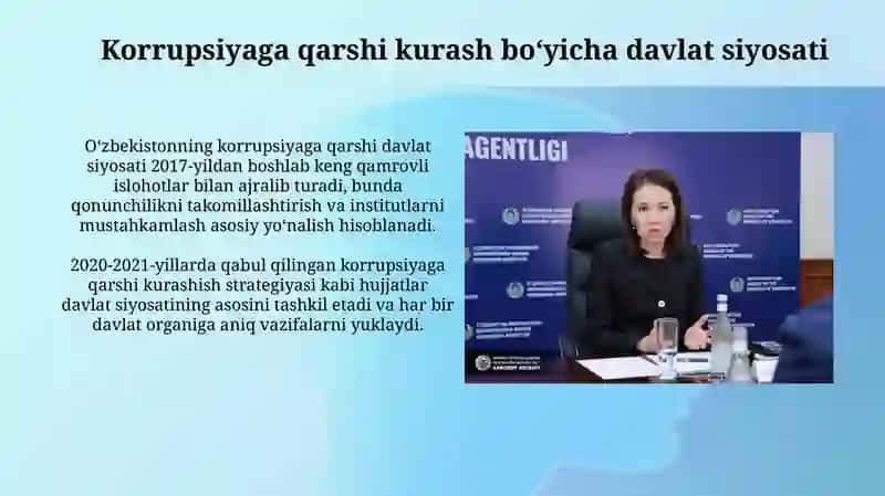 Oʻzbekistonda korrupsiyaga qarshi kurash mexanizmlari 4
