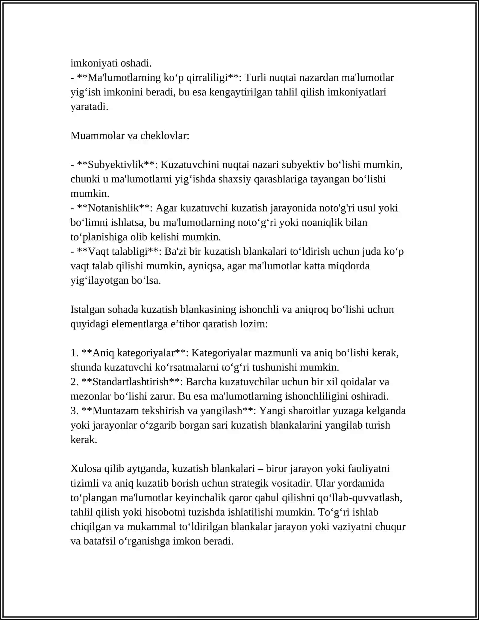 KUZATISH BLANKASI VA KARTOCHKALAR TUZISH 4