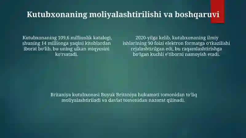 Buyuk Britaniya kutubxonasi 4