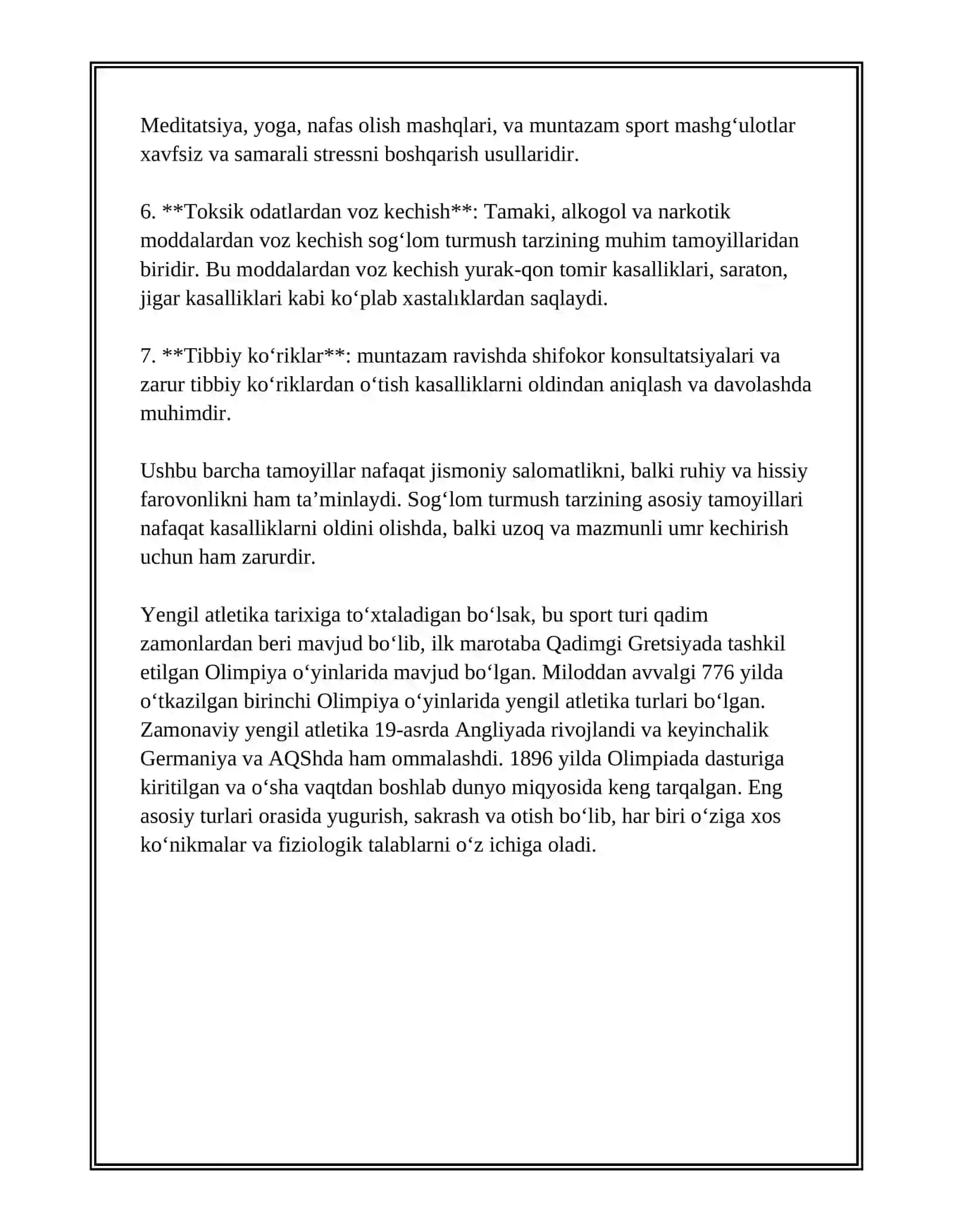 Yengil atletika tarixi 4