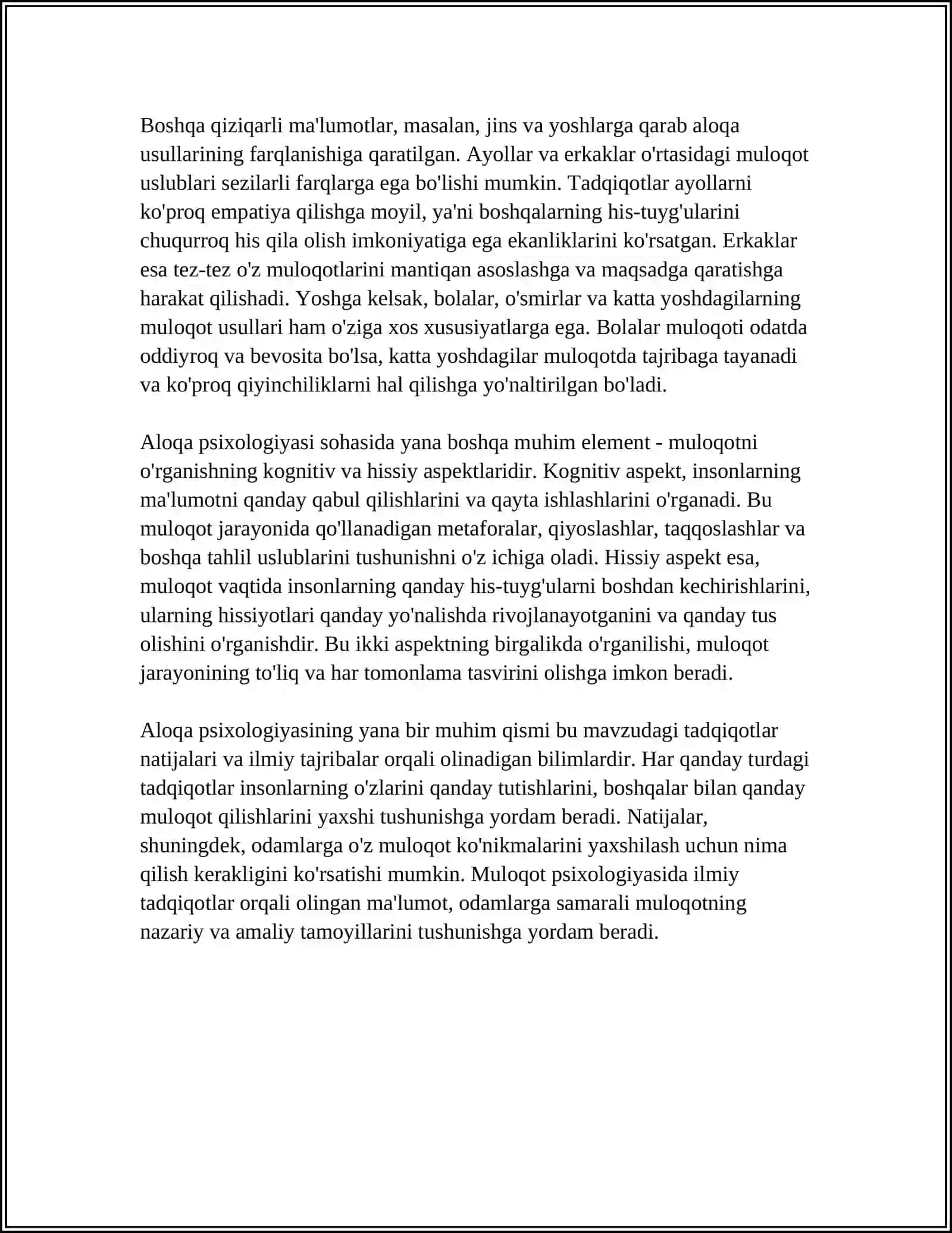 IMLOVIY SAVODXONLIKKA OID TEST TOPSHIRIQLARINI TUZISH VA BAJARISH 4
