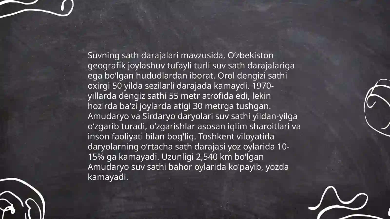 Kalla suyaklari asosi.Bushliqlar chuqurlar.kanallar 4