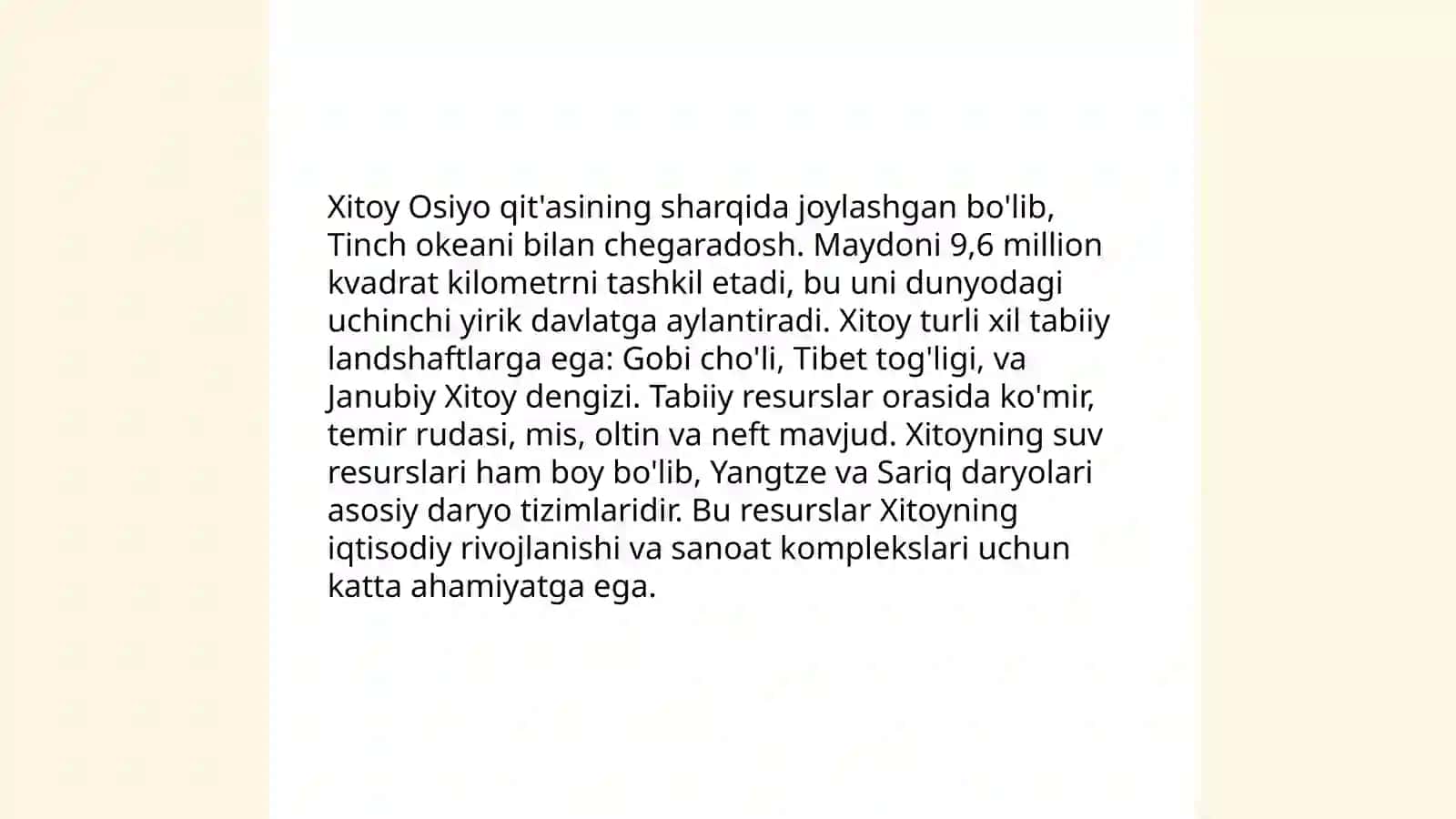 Sharqiy osiyo davlatlarining geografik tavsifi, ijtimoiy iqtisodiy xususiyatlari 4