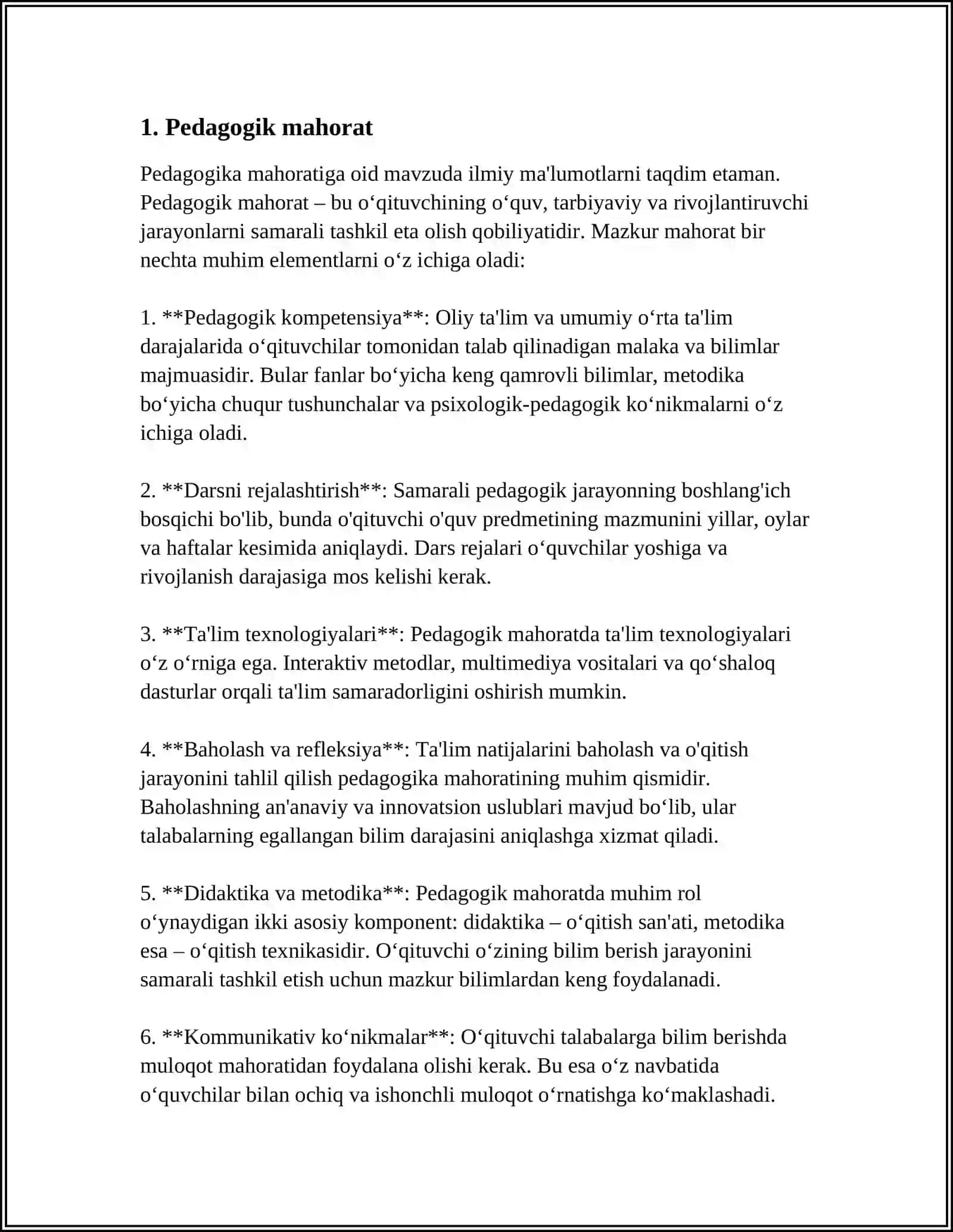Texnologik talim metodiaksi 4