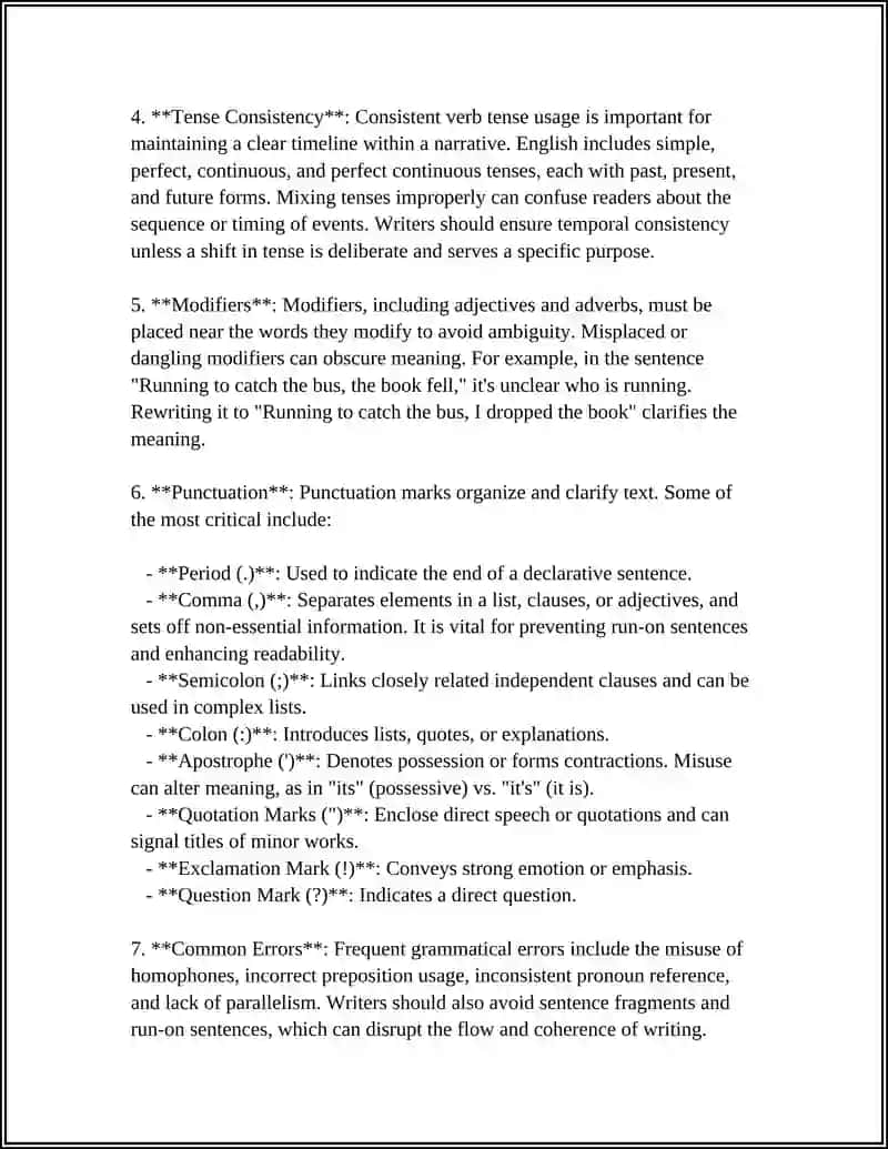 MUSTAQIL ISH: ENHANCING WRITING 4