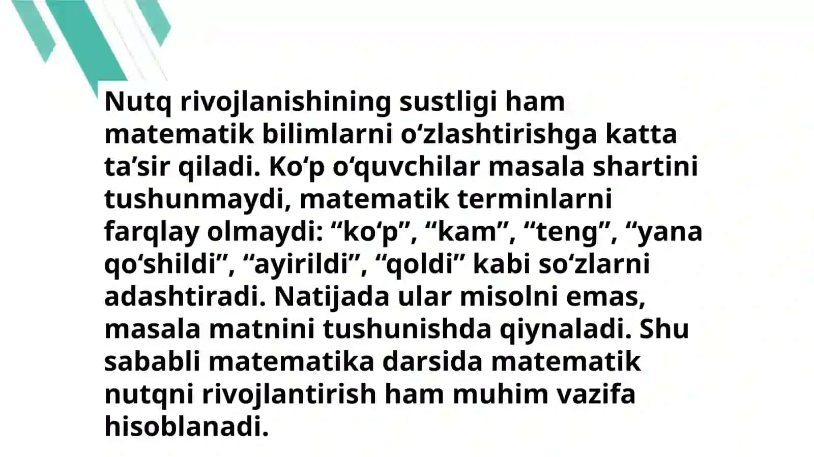 Yordamchi maktabda oddiy kasrlarni ustida amallarni bajarishga o‘rgatish bo‘yicha darslarni kuzatish, tahlil qilish 4