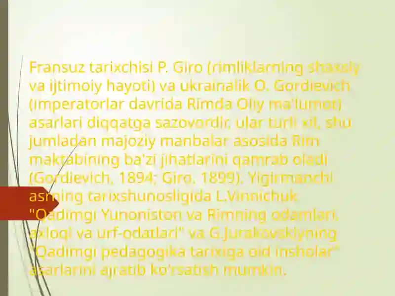 QADIMGI YUNON RIM MUTAFAKKIRLARINING OILA TARBIYASI HAQIDAGI QARASHLARI 4
