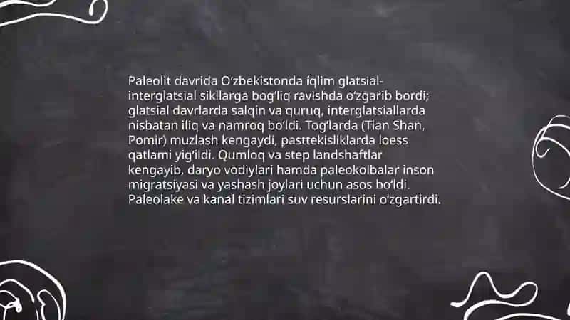 Ibtidoiy davr tarixiy geografiyasi 4