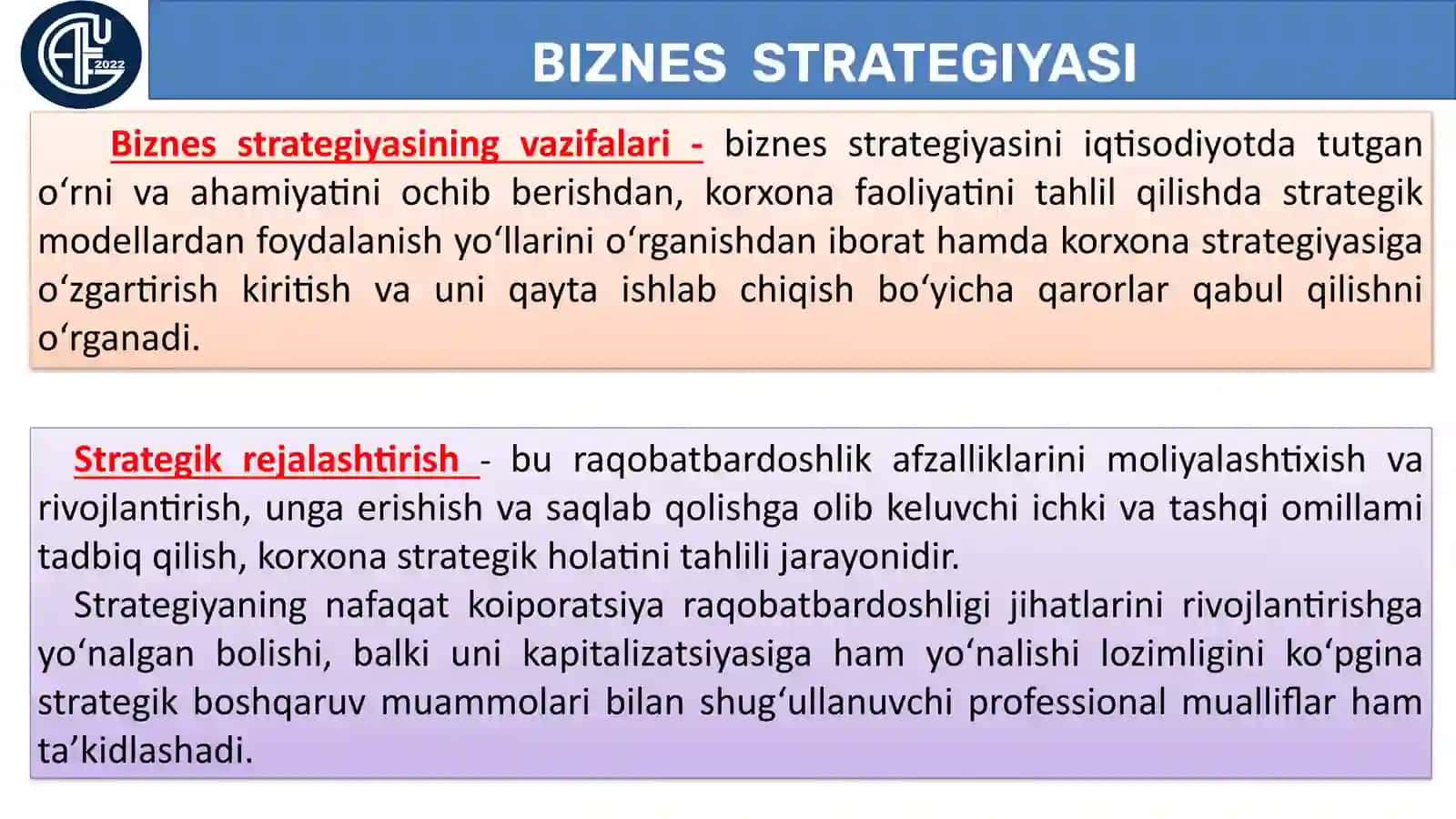 Biznes Strategiyasi 4