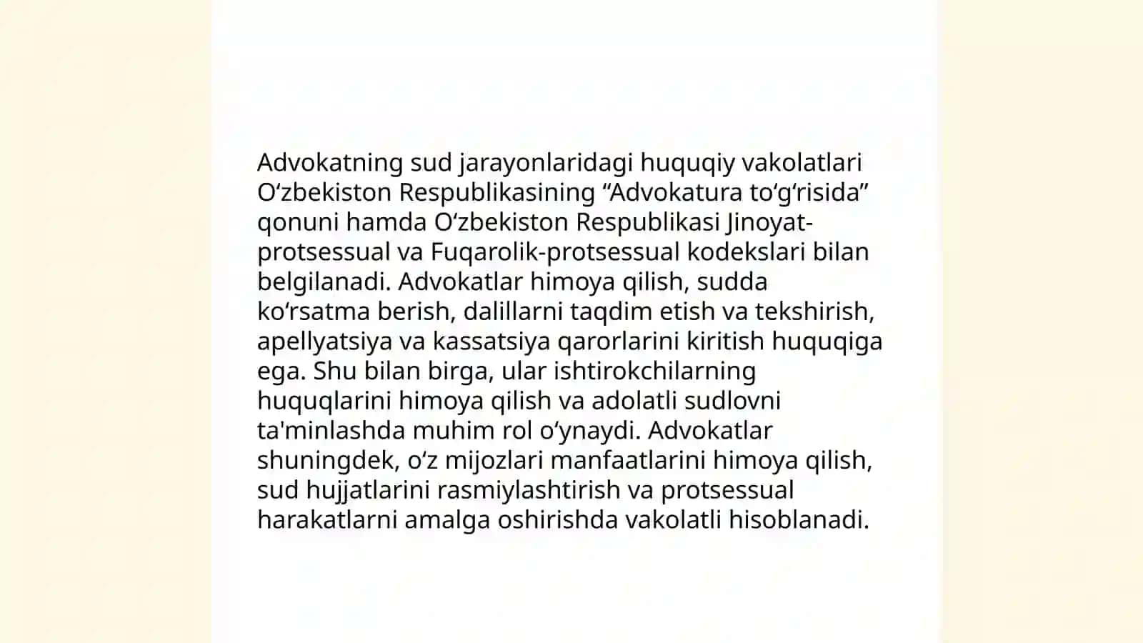 Advokatning iqtisodiy sud ishlarida ishtiroki 4