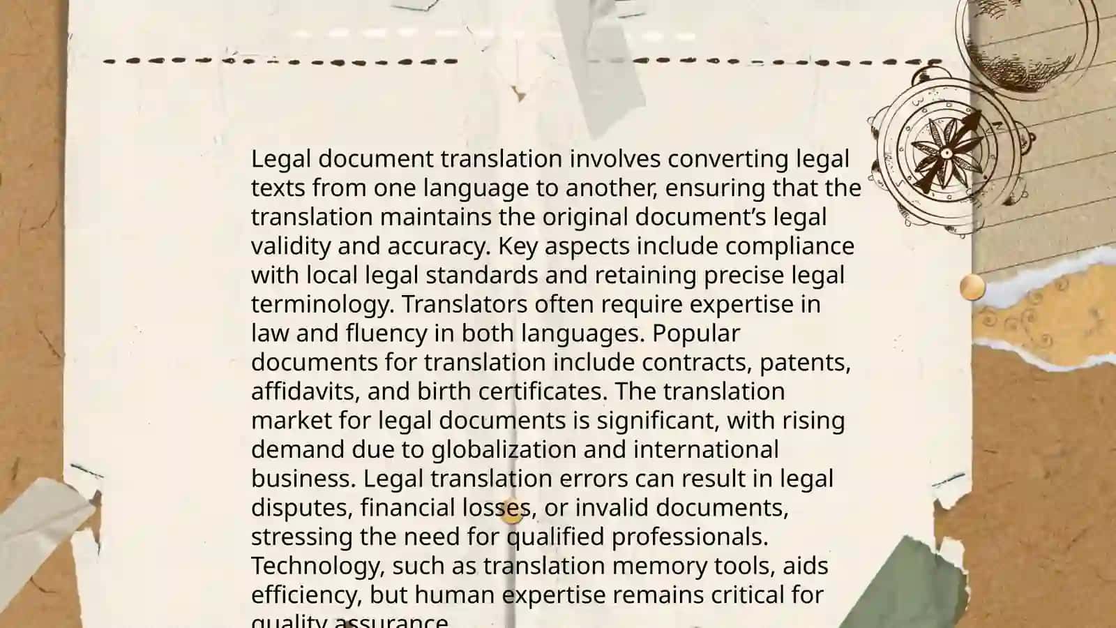 Translation of official text reports 4