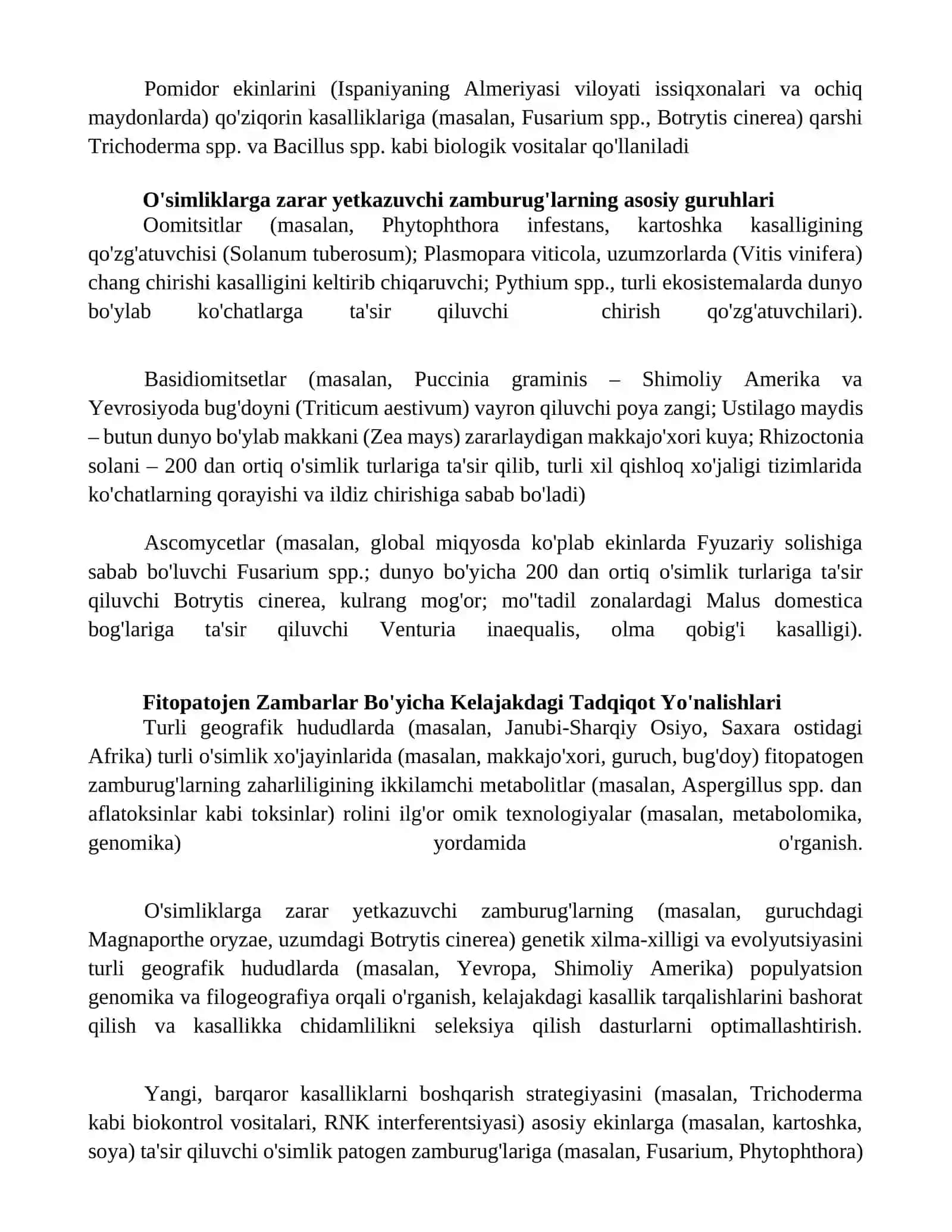 Fitopatogen zamburug'lar 4