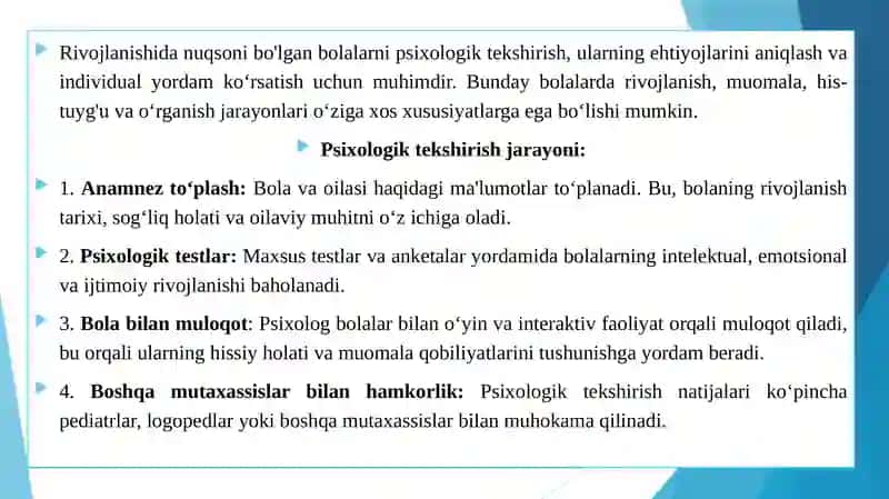 Rivojlanishidanuqsonibo‘lgan bolalarni psixologik tekshirish 4