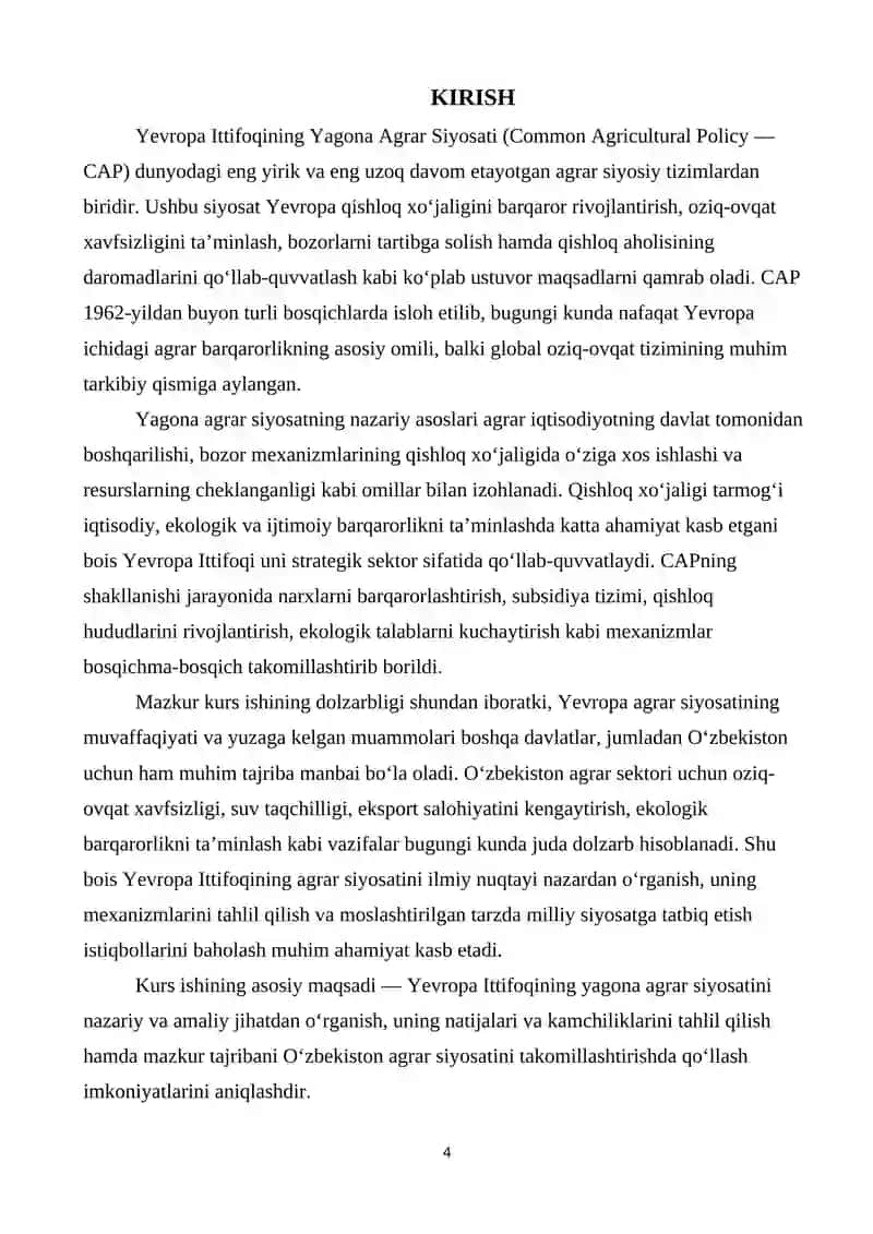 Mikroiqtisodiyot Kurs Ishi 4