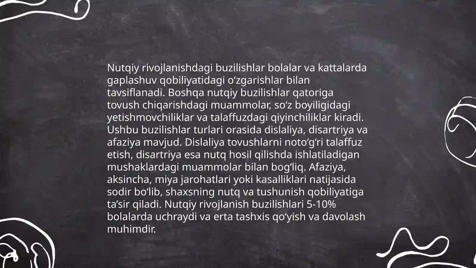 Pisixik rivojlanish orqada qolgan bolalar nutqiy rivojlanishining xususiyatlari va logopedik kareksiyaning asosiy yoʻnalishlari 4