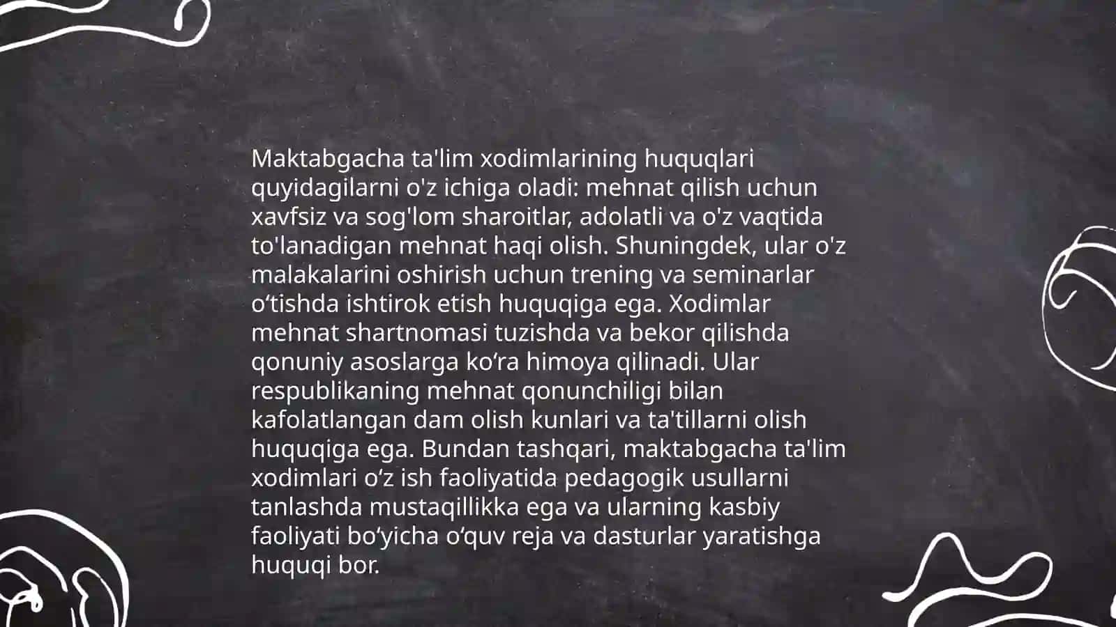 Maktabgacha ta'lim tashkilotlari xodimlarining malaka tavsiflari 4