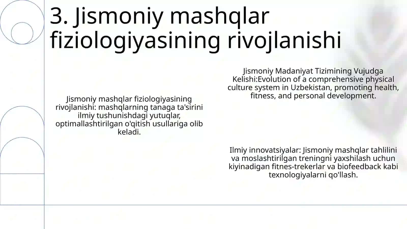 Jismoniy Madaniyat Tizimining Vujudga Kelishi 4