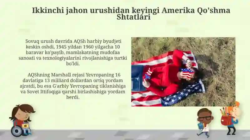 Ikkinchi Jahon urushidan keyingi yillardagi AQSh va SSSRning harbiy qurollanishi va texnologik poygasi 4