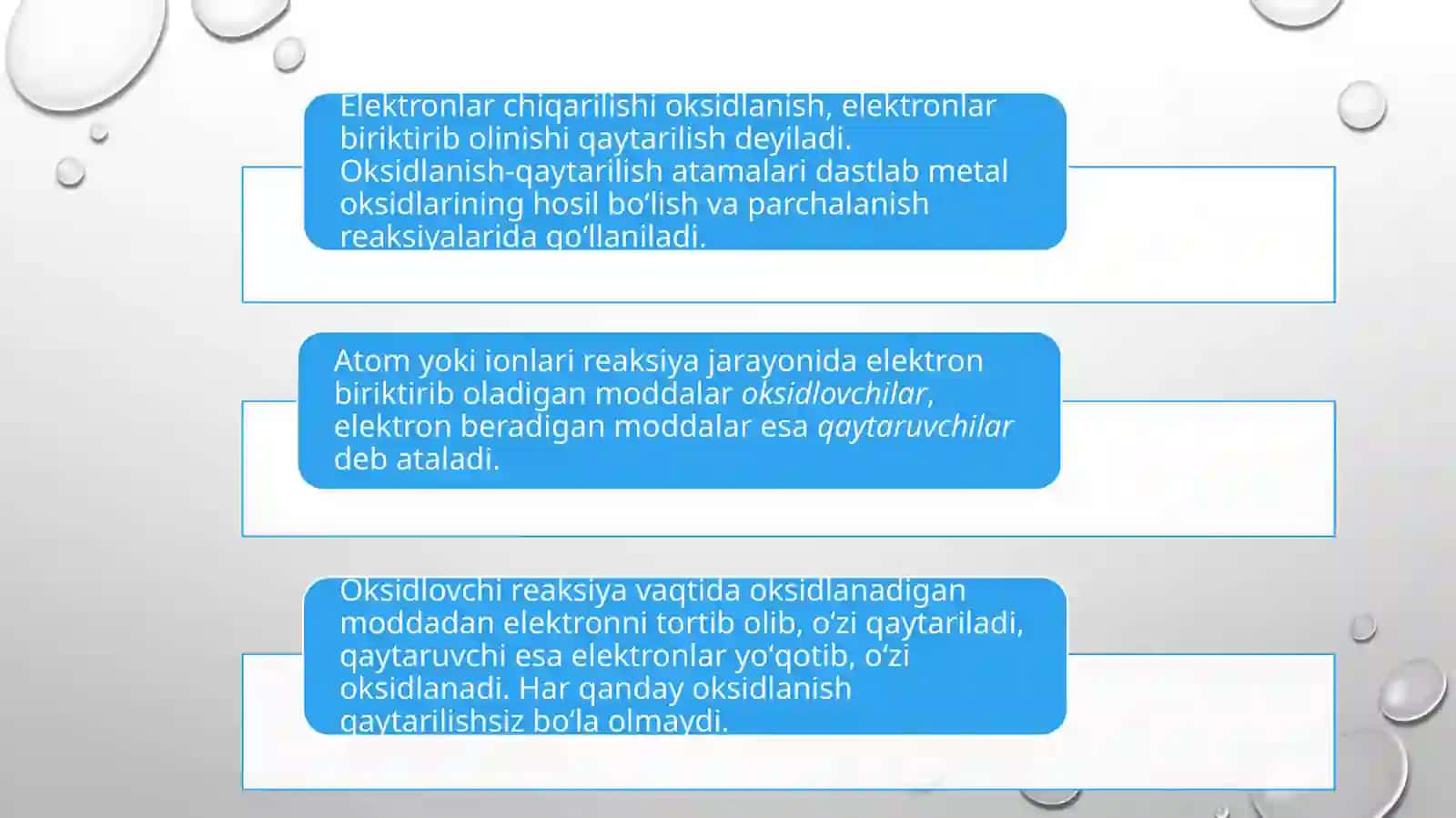 Kompleks birikmalarda boradigan oksidlanish-qaytarilish reaksiyalari 4