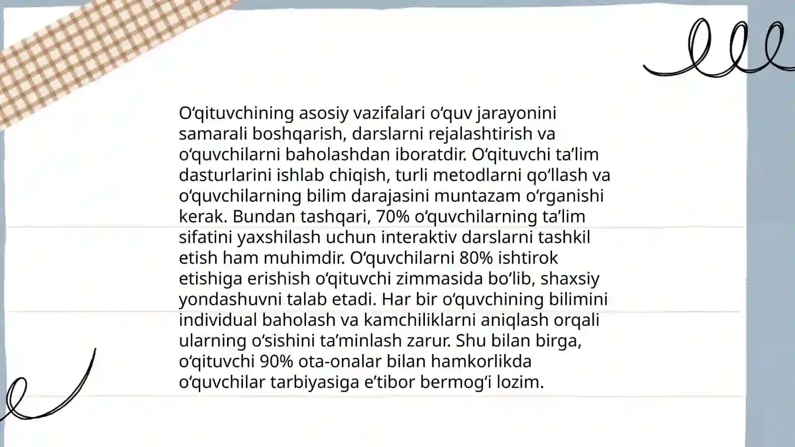Pedagoglik kasbi va uning vazifalari 4