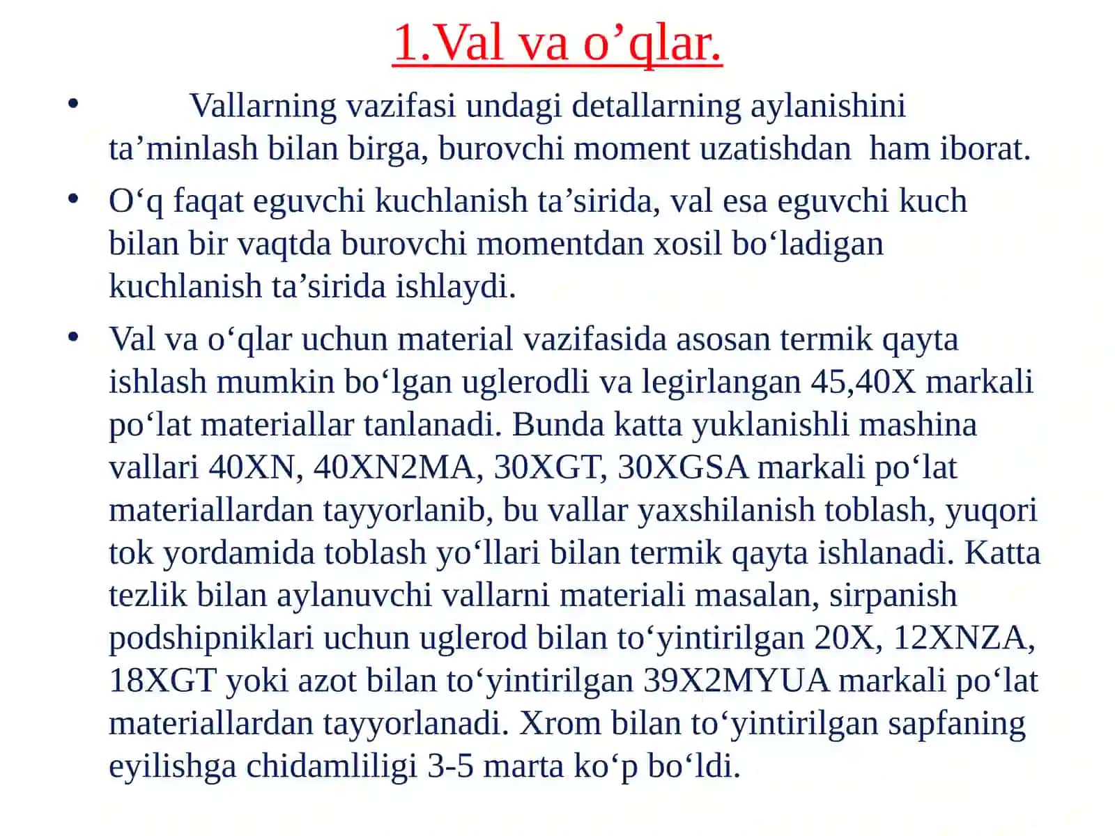 Vallarvao’qlar.Ularnixisoblashvakonstruksiyalash 4
