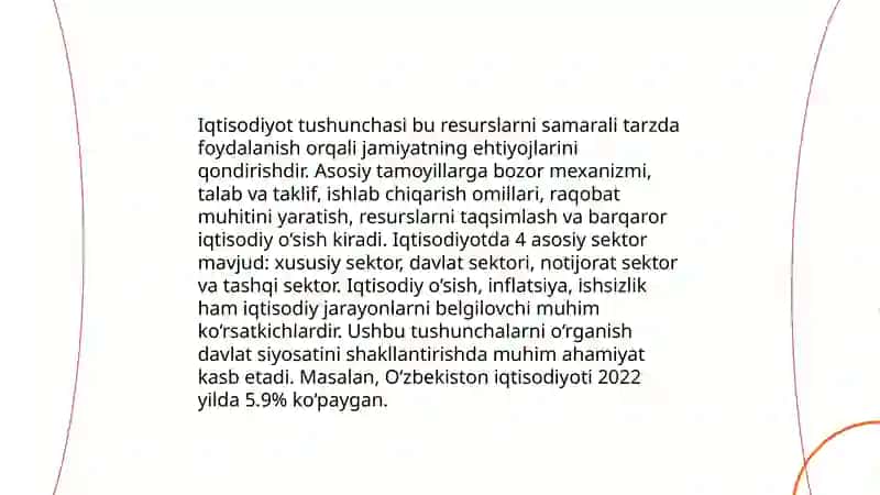 Iqtisodiyotning shakllanish tarixi 4