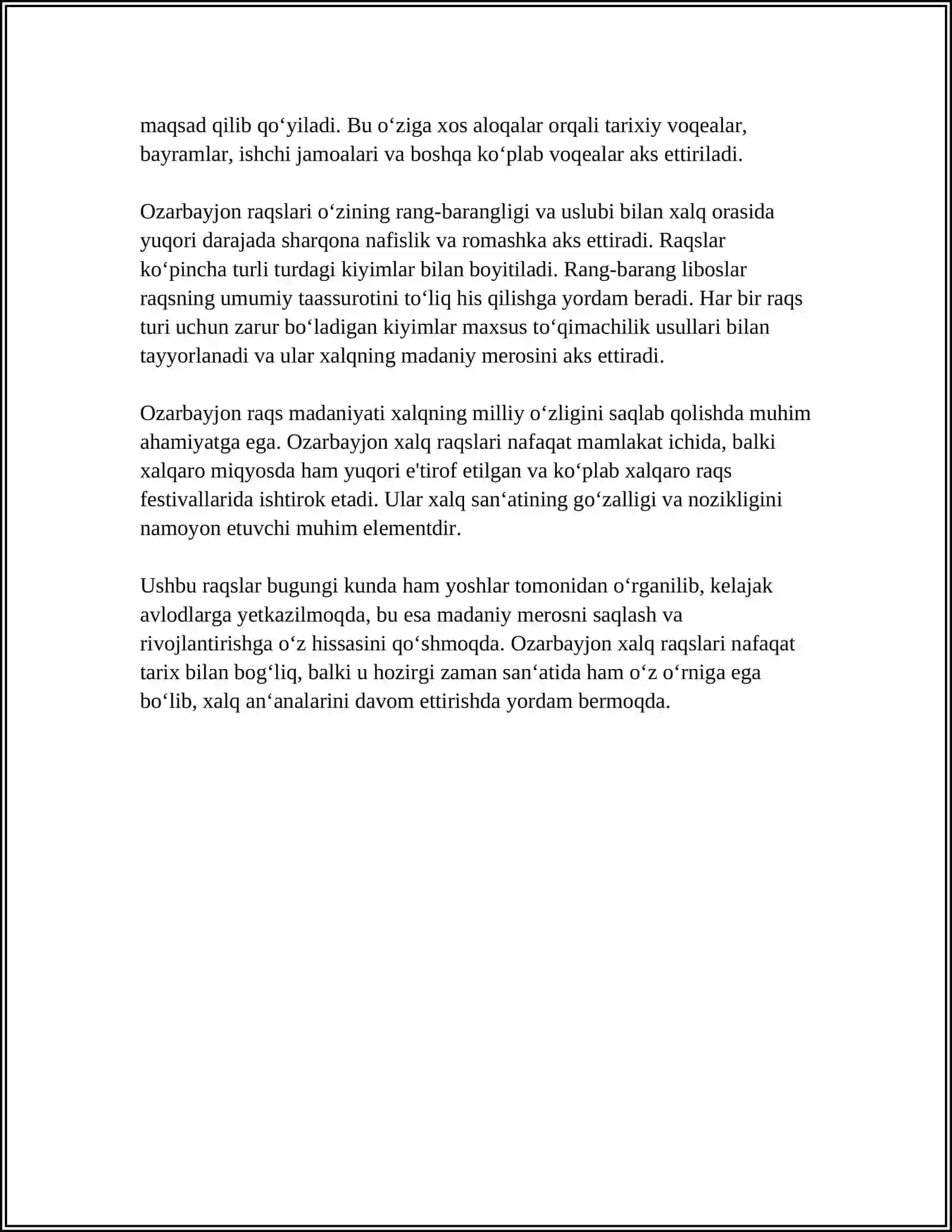 AZARBAYJON XALQ RAQSLARI 4
