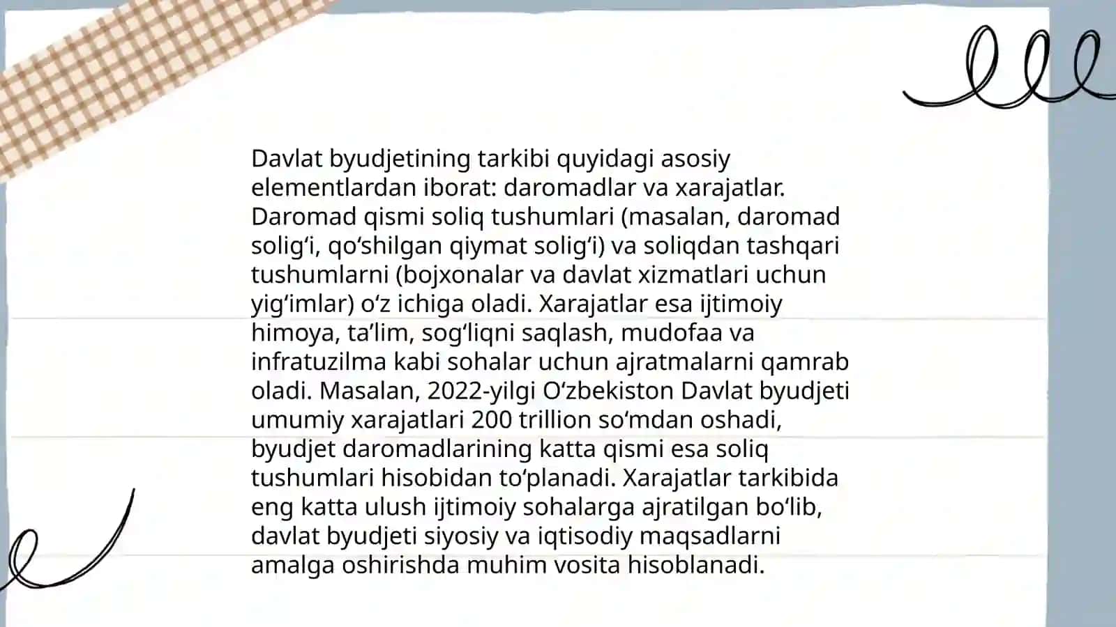 Oʻzbekistonning moliya-byudjet tizimi 4