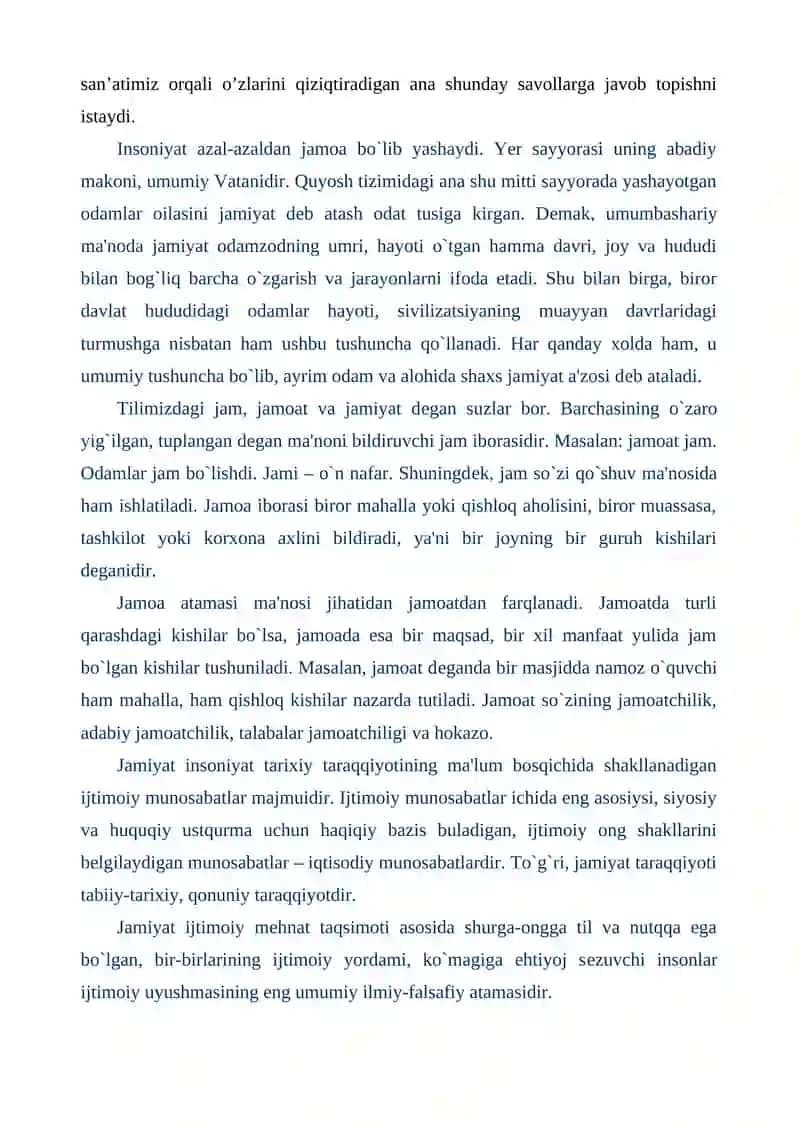 Inson va jamiyat taraqqiyoti 4