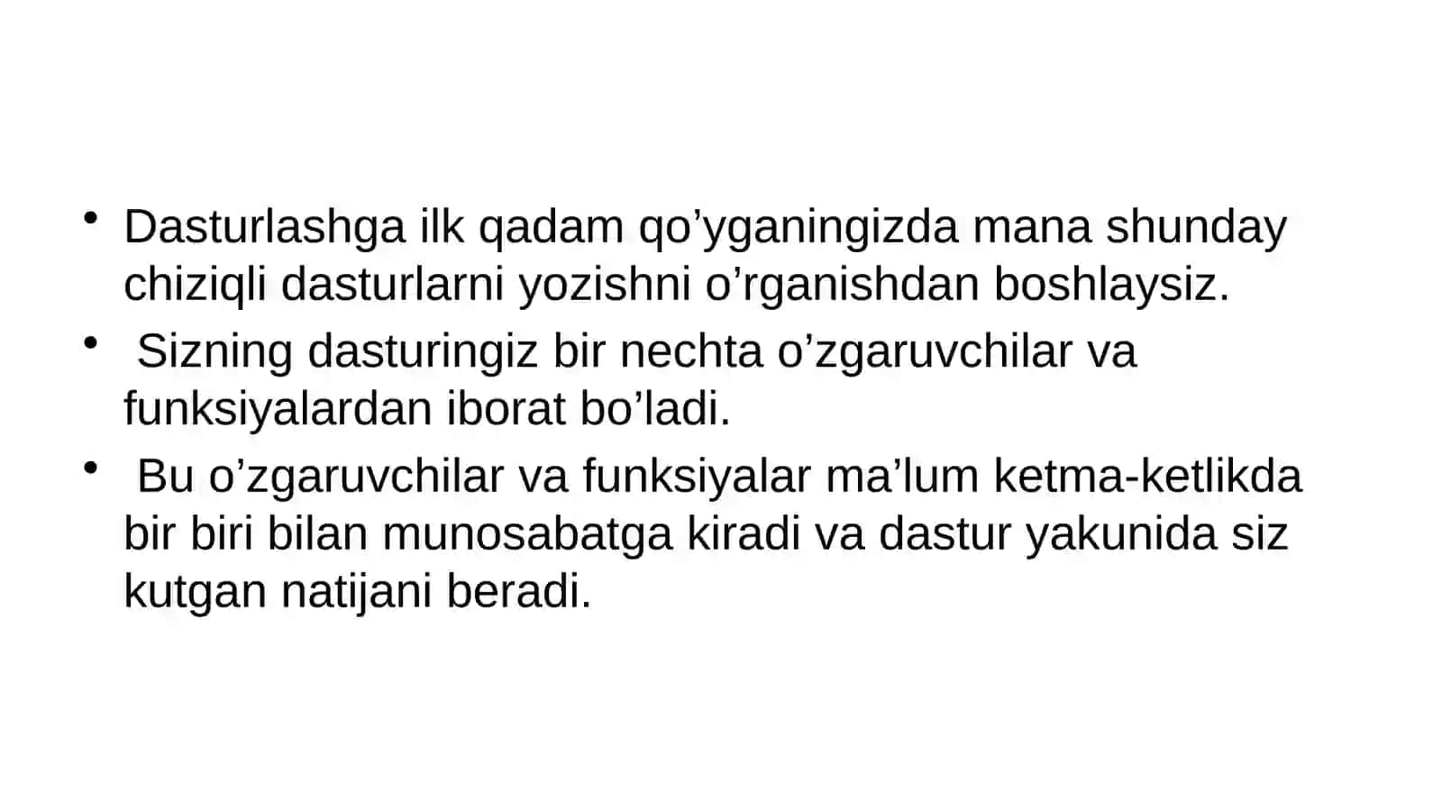 KLASSIK YOHUD CHIZIQLI DASTURLASH 4