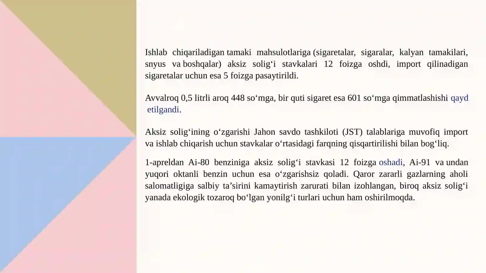 2024-yil Soliq o’zgarishlari 4