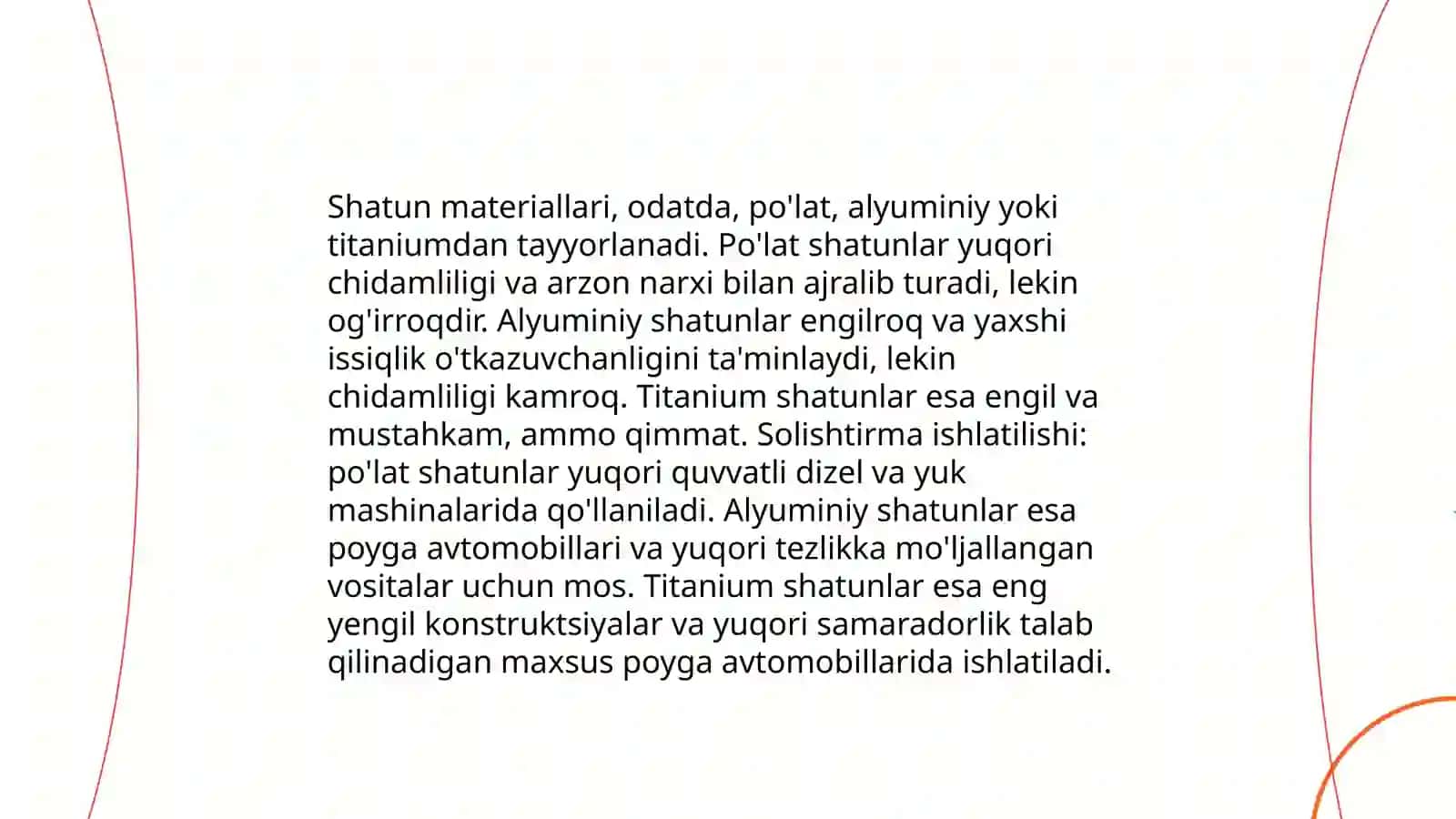 Shatunlarning mexanik xususiyatlari 4