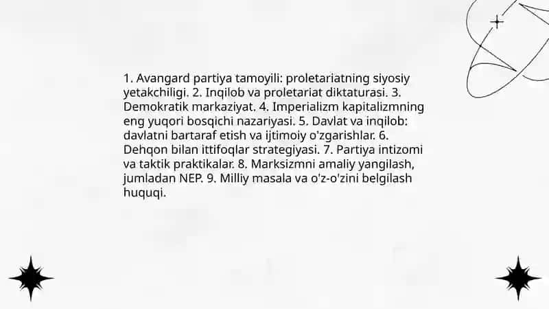 Marksizm va leninizm siyosiy-iqtisodiy nazariyalari 4