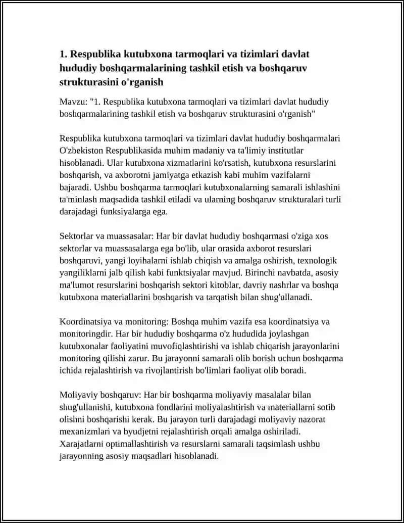 Respublika kutubxona tarmoqlari va tizimlari davlat hududiy boshqarmalari 4