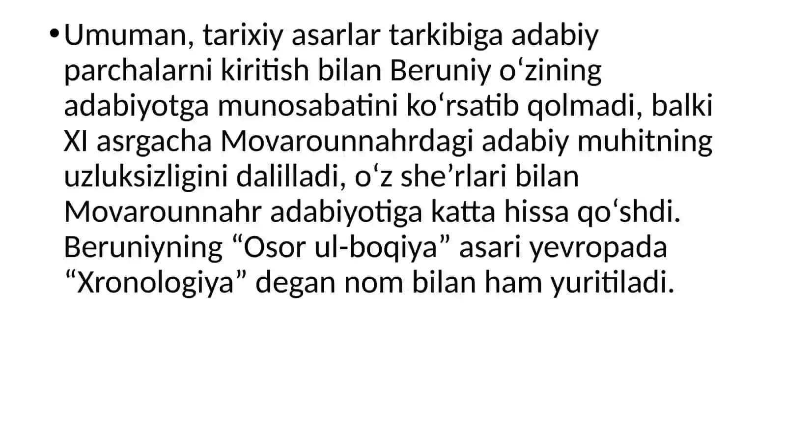 G’aznaviylar va qoraxoniylar davri adabiyotining asosiy xususiyatlari 4