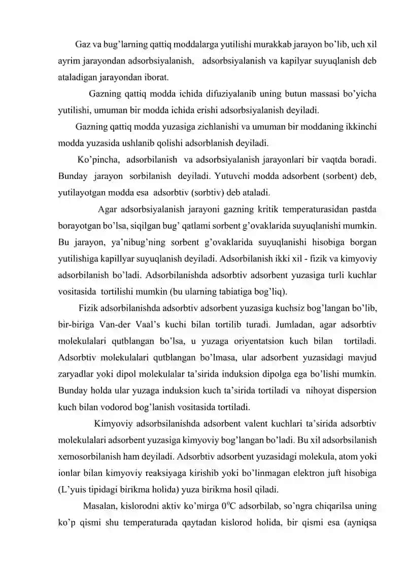 Geterogen kataliz bosqichlari 4