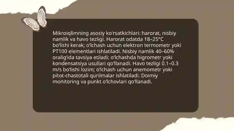DPMlarning mikroiqlim ko'rsatkichlari 4
