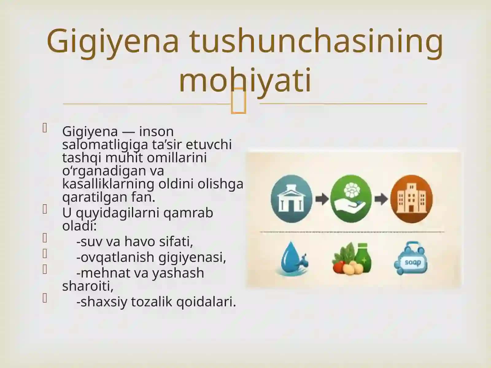 Gigiyenaning rivojlanish tarixi.Gigiyenaning qadimgi davrda shakllanishi,XIX va XX asrlar taraqqiyot 4